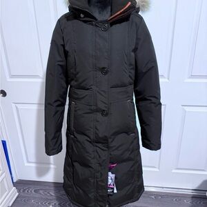 Outdoor Survival Canada Nuaja black coat NWT rated -40C